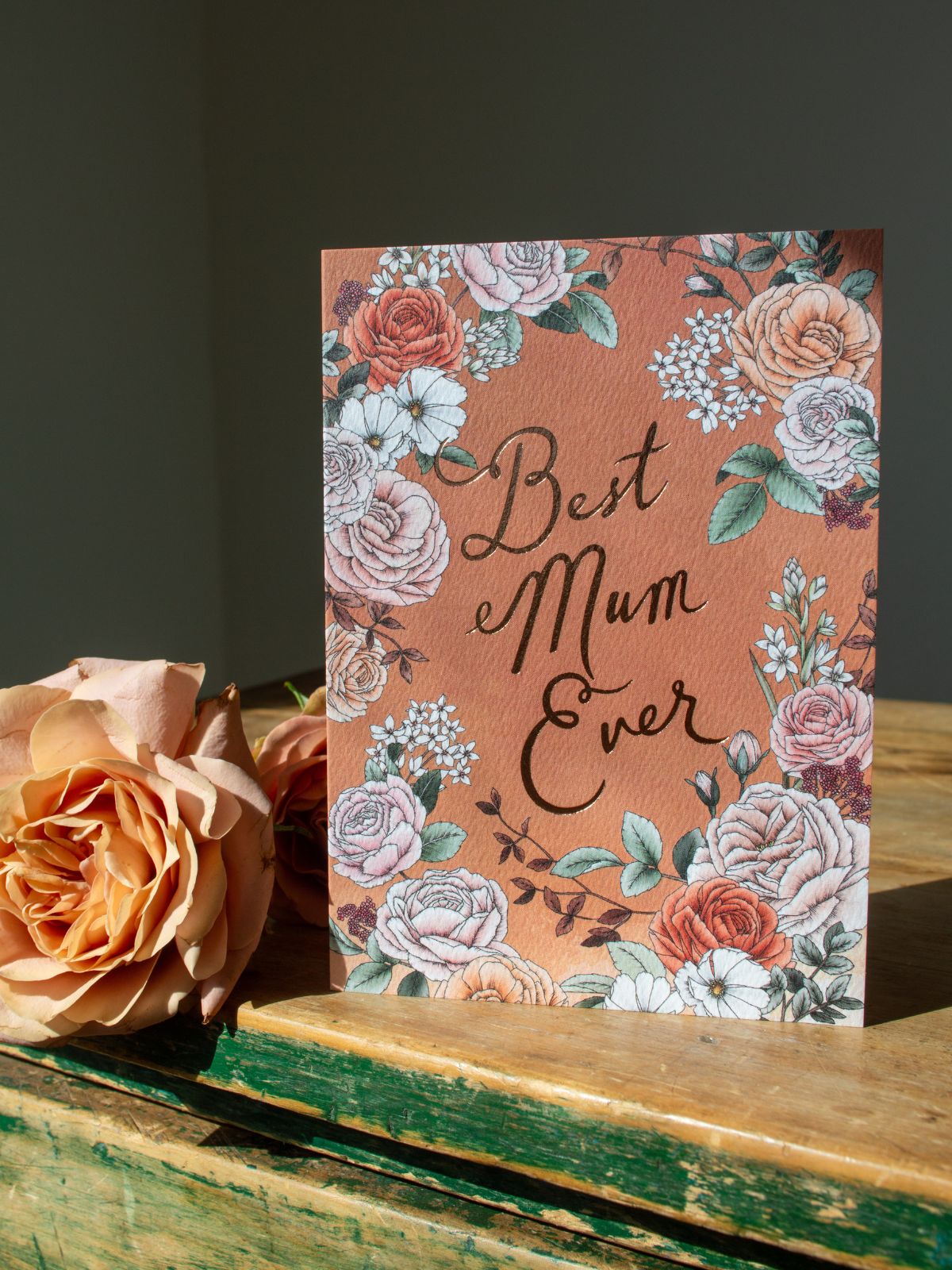 Cards - Best Mum Ever Rose