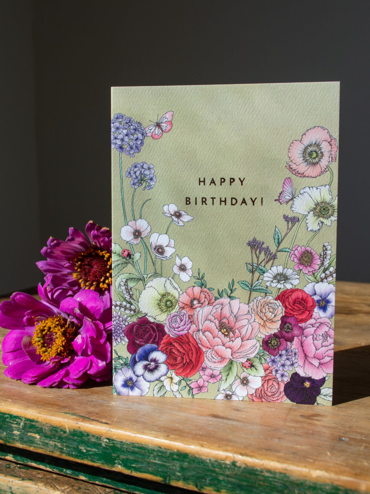 Cards - Happy Birthday Garden