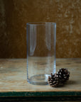 cylinder glass vase