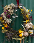 dried xmas wreath